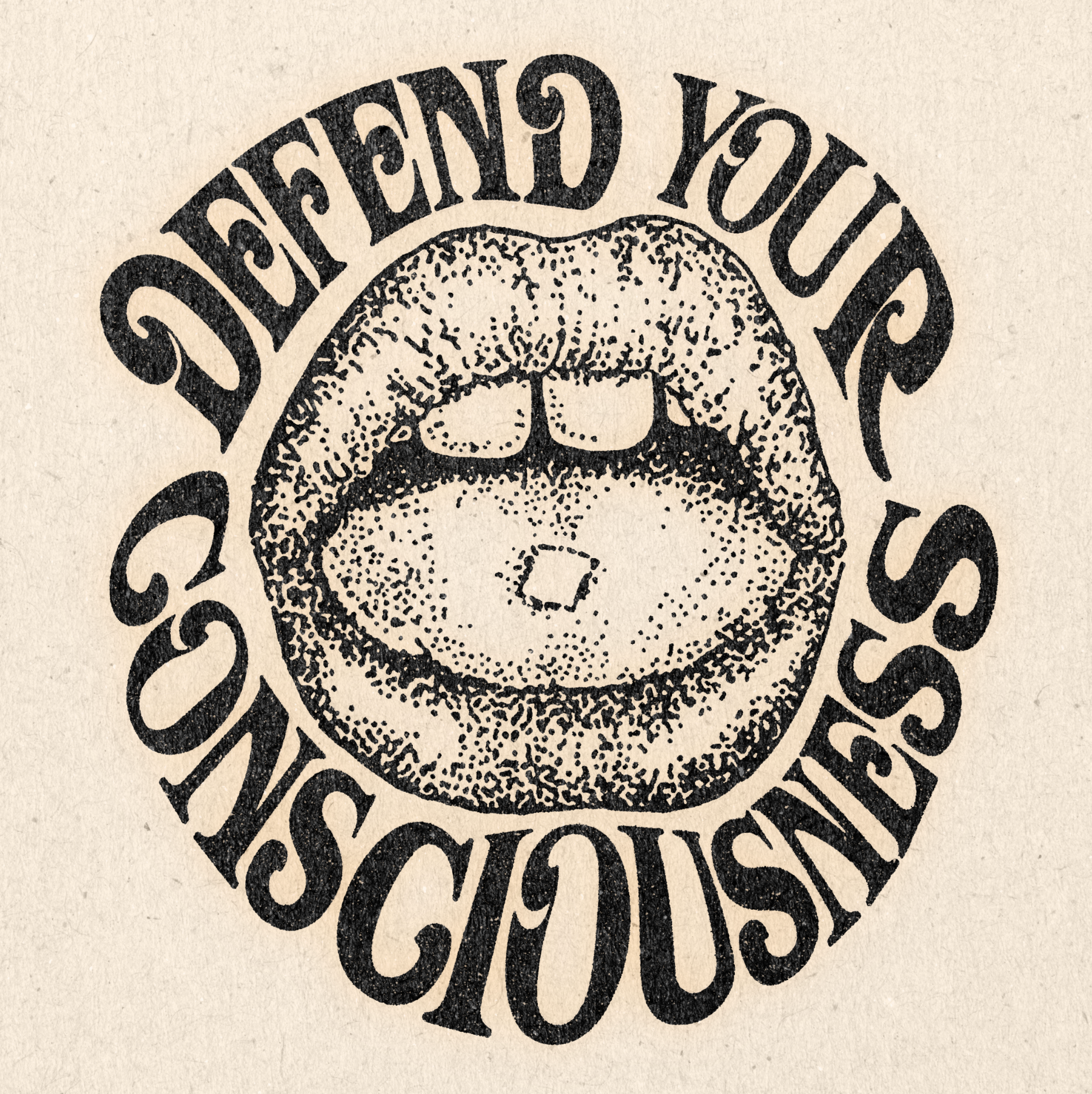 &#39;Defend Your Consciousness&#39; Print