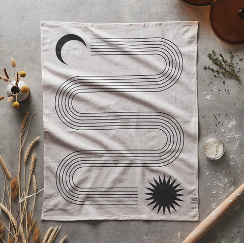 Slowtide x Real Fun, Wow! Kitchen Towel