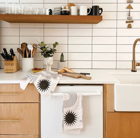 Slowtide x Real Fun, Wow! Kitchen Towel