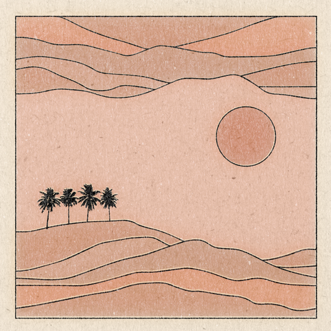 'Desert Nights’ Print