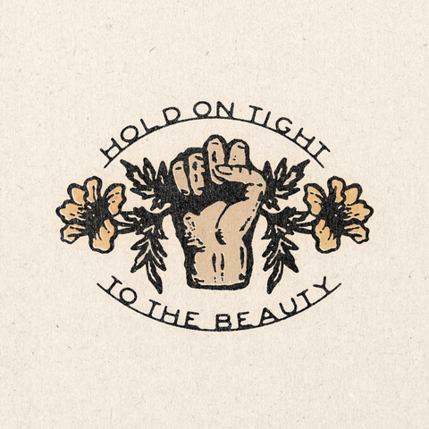 'Hold On Tight' Print