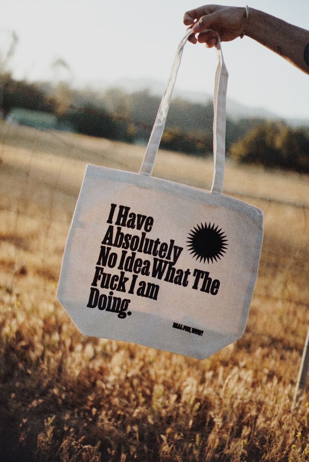 &#39;No Idea’ Tote Bag