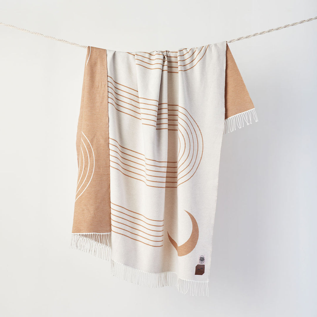 Real Fun, Wow! x Slowtide Cotton Twill Throw Blanket