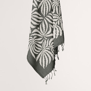 &#39;Fallen Leaves&#39; Turkish Towel • Wrap • Blanket